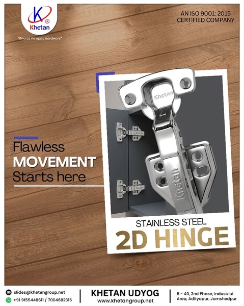 cabinet hinge, door hinge, concealed hinge, furniture hinge, stainless steel hinge, soft close hinge, product launch, brand awareness, minimalist, editorial, trustworthy, bold, brown, neutral, blue